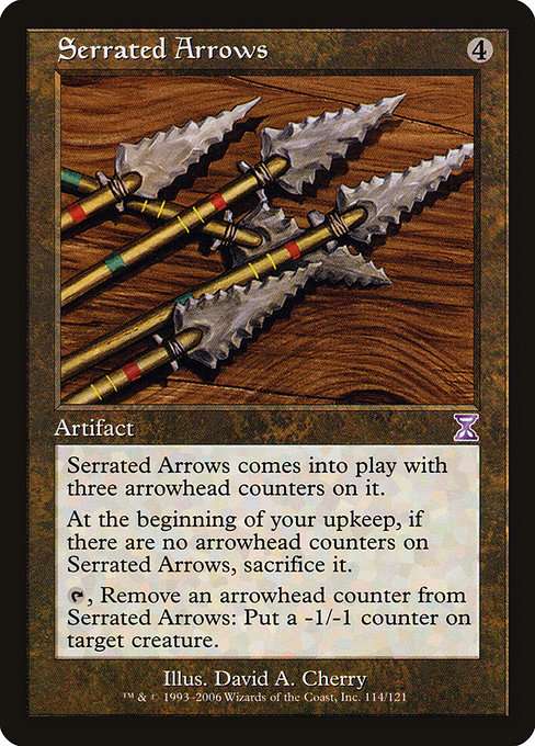 Serrated Arrows [Foil]