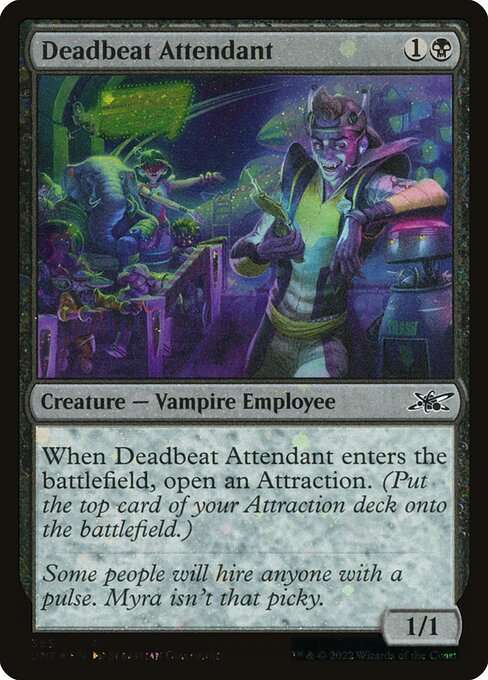 Deadbeat Attendant [Foil]