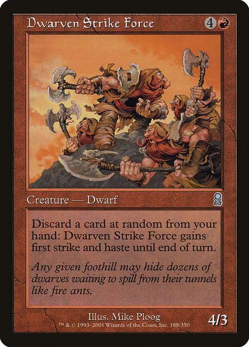 Dwarven Strike Force [Foil]