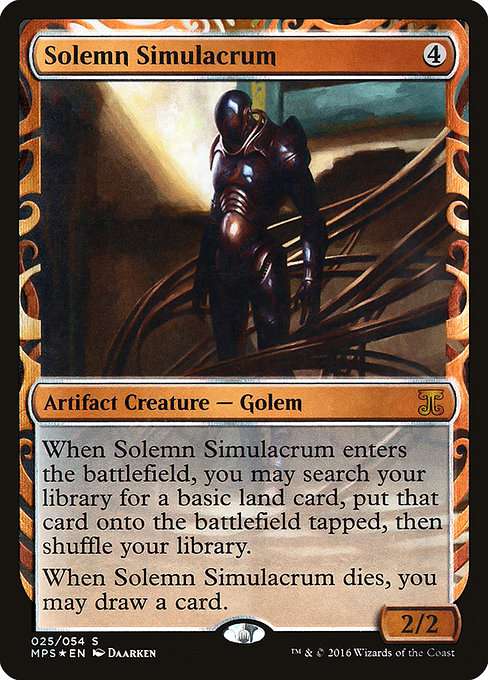 Solemn Simulacrum [Foil]