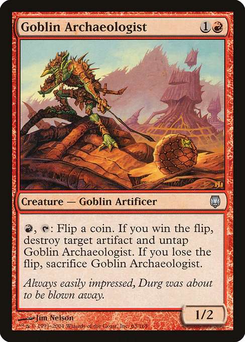 Goblin Archaeologist [Foil]