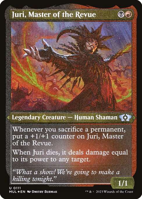 Juri, Master of the Revue [Etched]