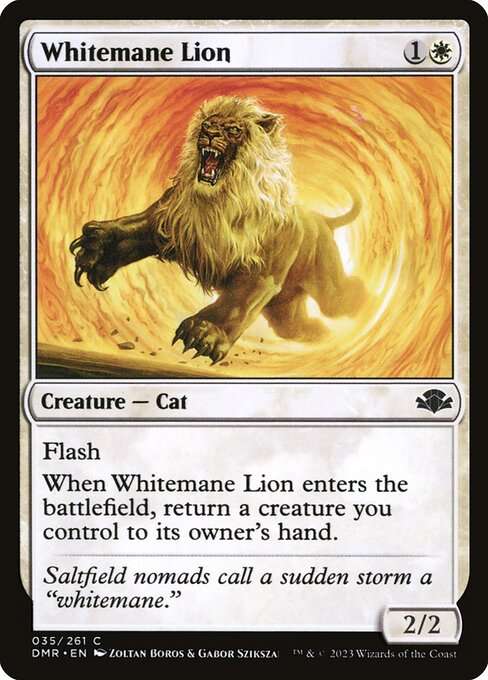 Whitemane Lion [Foil]
