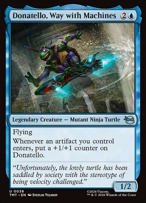 Donatello, Way with Machines [Foil]