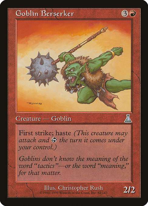 Goblin Berserker [Foil]