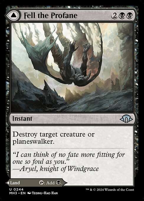 Fell the Profane // Fell Mire [Foil]