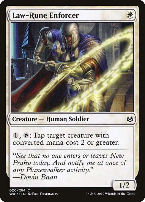 Law-Rune Enforcer [Foil]
