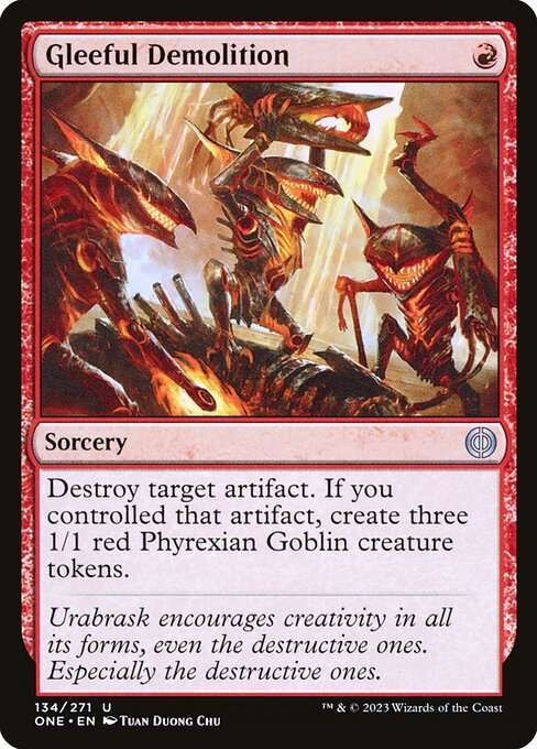 Gleeful Demolition [Foil]