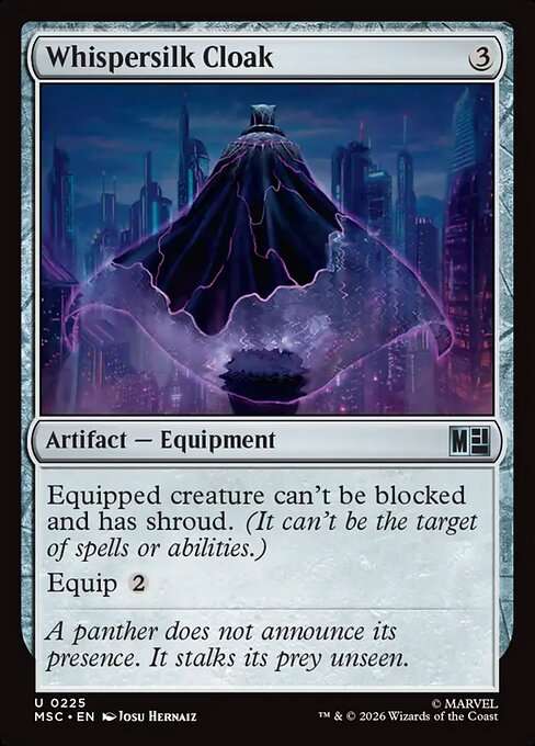 Whispersilk Cloak [Foil]