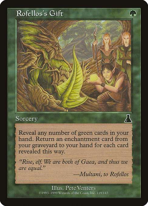Rofellos's Gift [Foil]