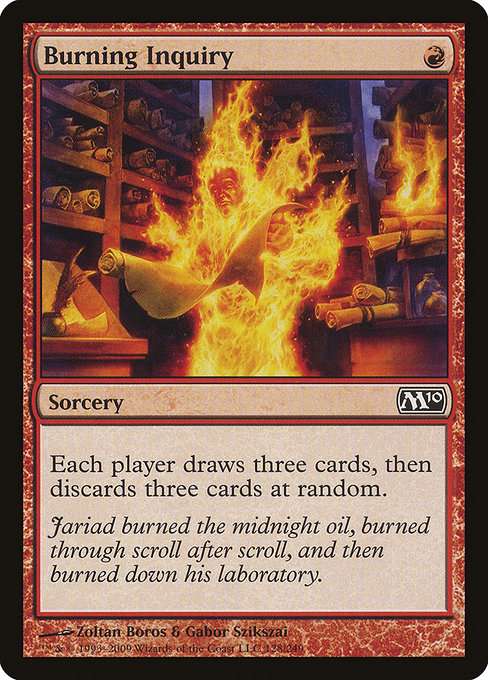 Burning Inquiry [Foil]