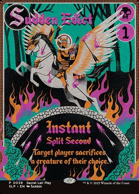 Sudden Edict [Foil]