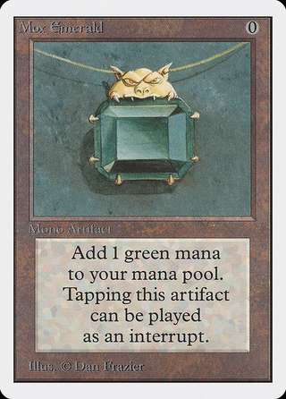 Mox Emerald — Unlimited Edition