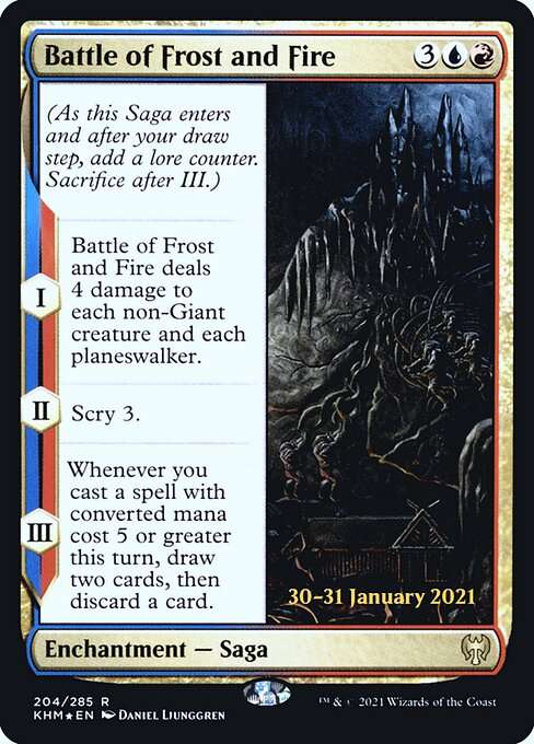 Battle of Frost and Fire [Foil]