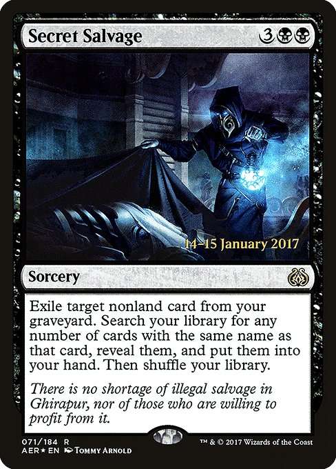 Secret Salvage [Foil]