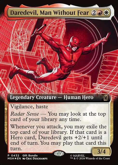 Daredevil, Man Without Fear [Foil]