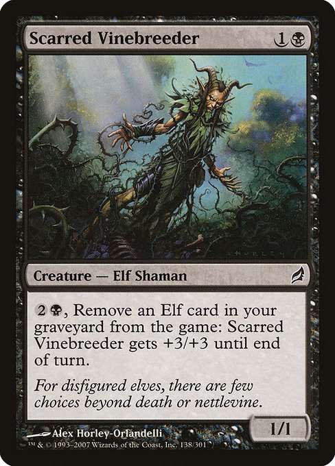 Scarred Vinebreeder [Foil]