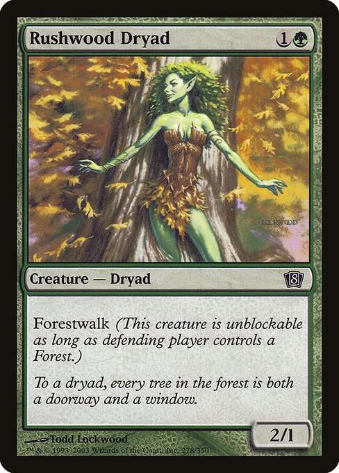 Rushwood Dryad [Foil]