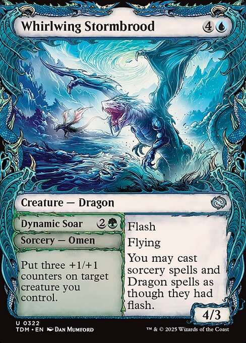 Whirlwing Stormbrood // Dynamic Soar [Foil]