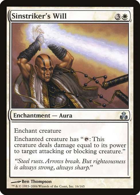 Sinstriker's Will [Foil]
