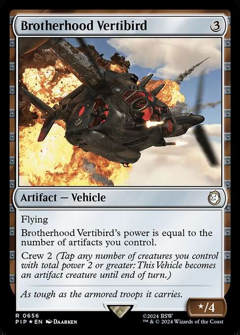 Brotherhood Vertibird [Foil]