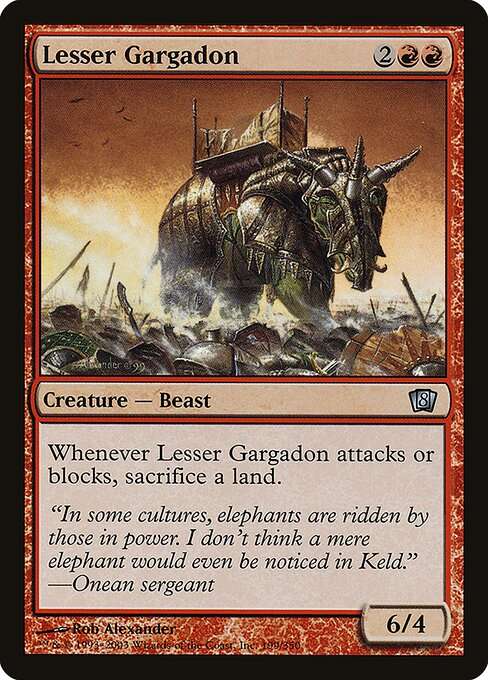 Lesser Gargadon [Foil]