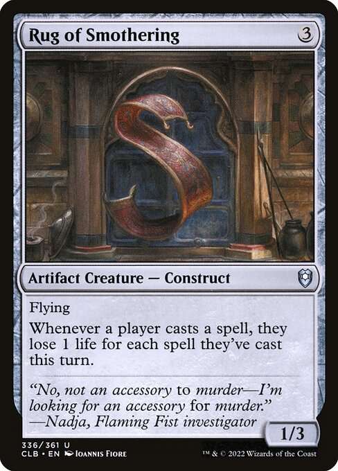 Rug of Smothering [Foil]