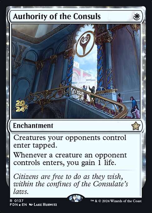 Authority of the Consuls [Foil]