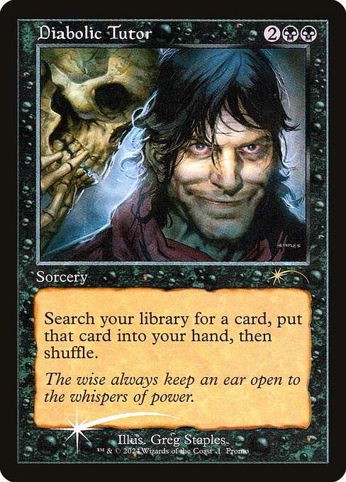 Diabolic Tutor [Foil]