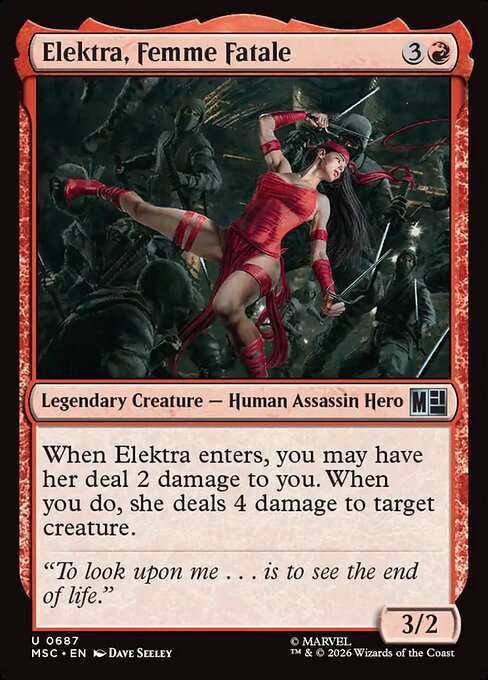 Elektra, Femme Fatale [Foil]