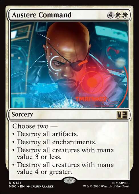 Austere Command [Foil]