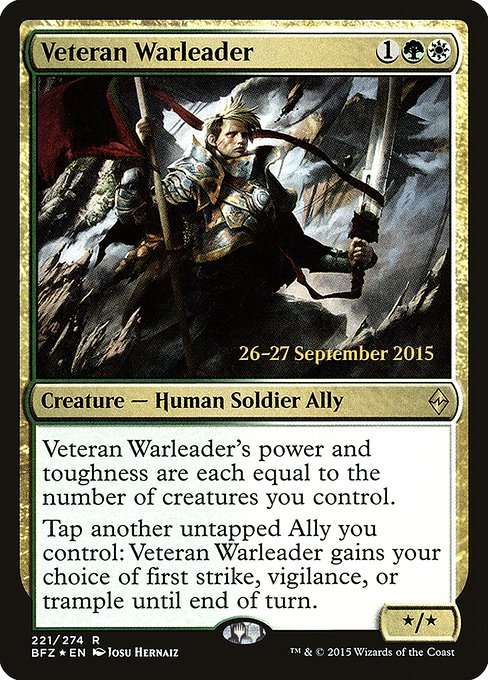 Veteran Warleader [Foil]