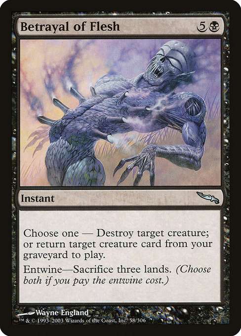 Betrayal of Flesh [Foil]