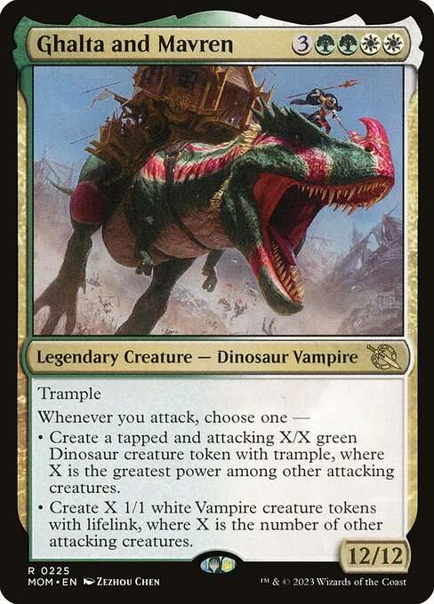 Ghalta and Mavren [Foil]