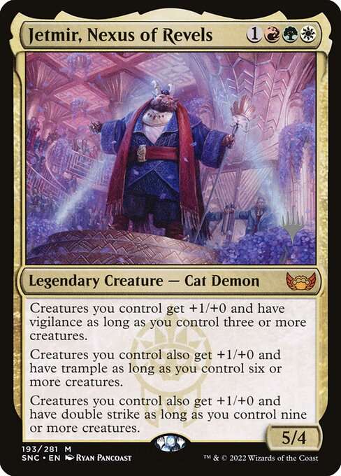 Jetmir, Nexus of Revels [Foil]