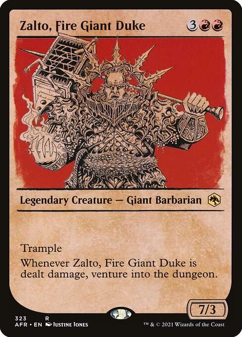 Zalto, Fire Giant Duke [Foil]