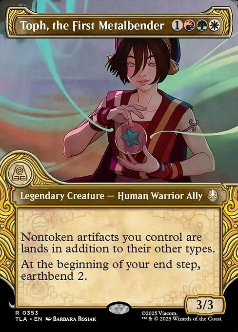 Toph, the First Metalbender [Foil]