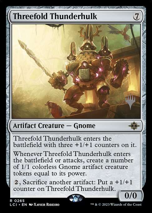 Threefold Thunderhulk [Foil]