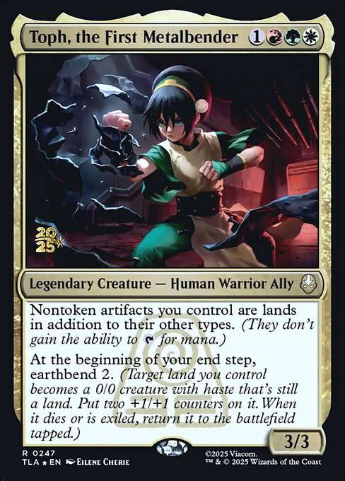 Toph, the First Metalbender [Foil]