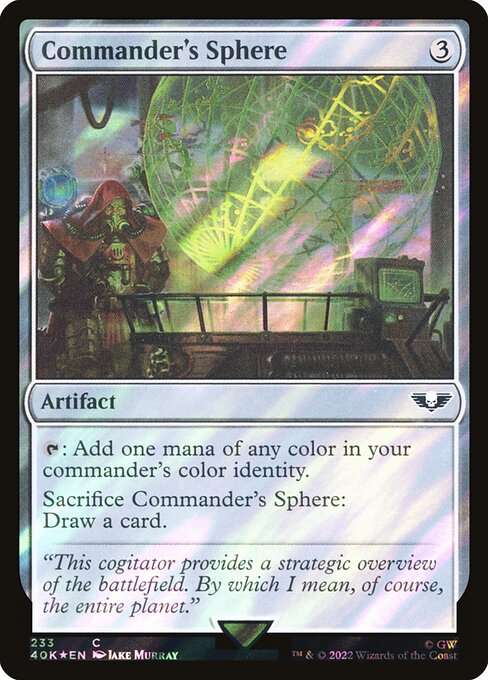 Commander's Sphere [Foil]