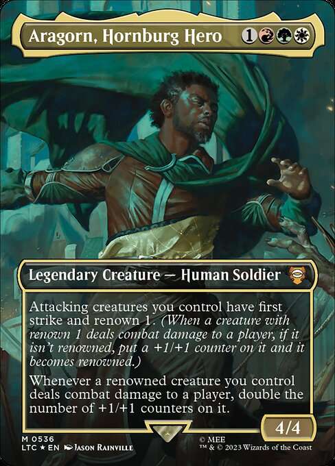 Aragorn, Hornburg Hero [Foil]