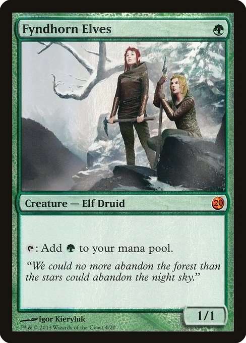 Fyndhorn Elves [Foil]