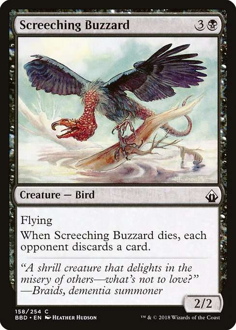 Screeching Buzzard [Foil]