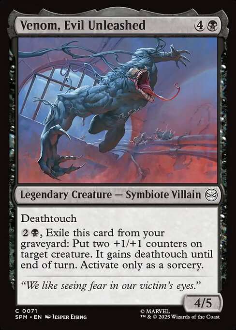 Venom, Evil Unleashed [Foil]