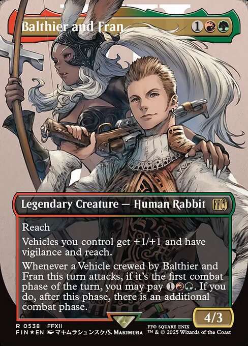 Balthier and Fran [Foil]