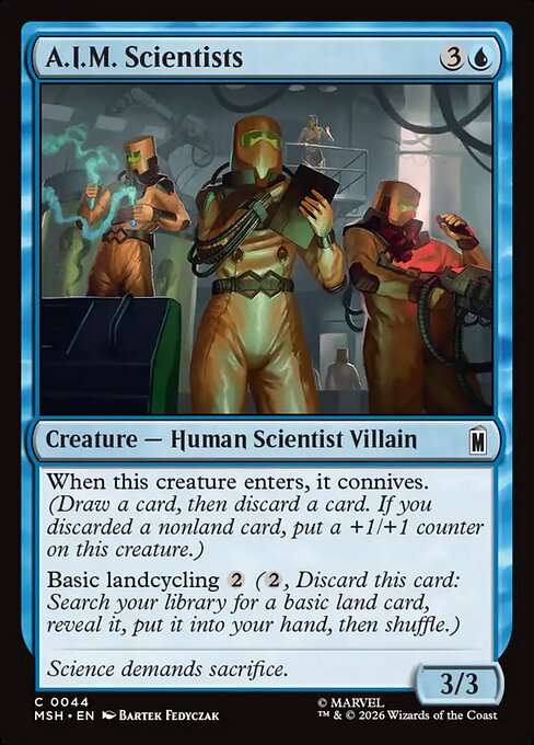 A.I.M. Scientists [Foil]