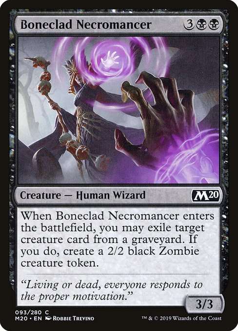 Boneclad Necromancer [Foil]