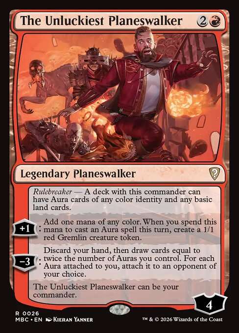 The Unluckiest Planeswalker [Foil]