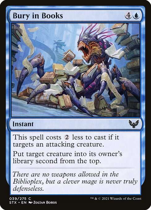 Bury in Books [Foil]