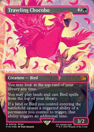 Traveling Chocobo [Foil] — Final Fantasy
